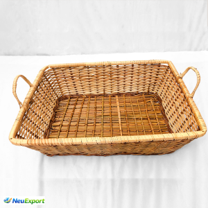 Natural rattan tray