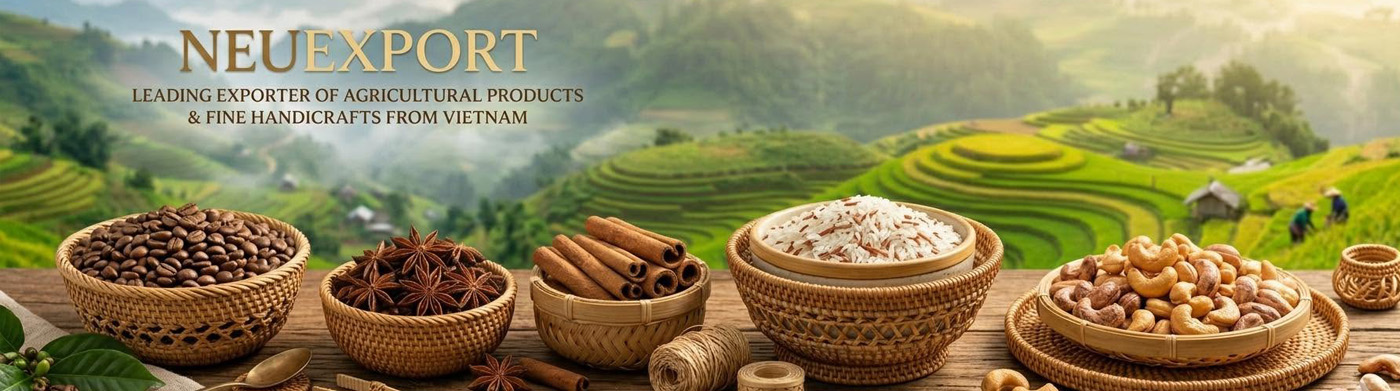 Handicrafts rattan, bamboo and spices export from vietnam banner