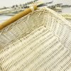 Macro detail of the intricate rattan weave by Neuexport